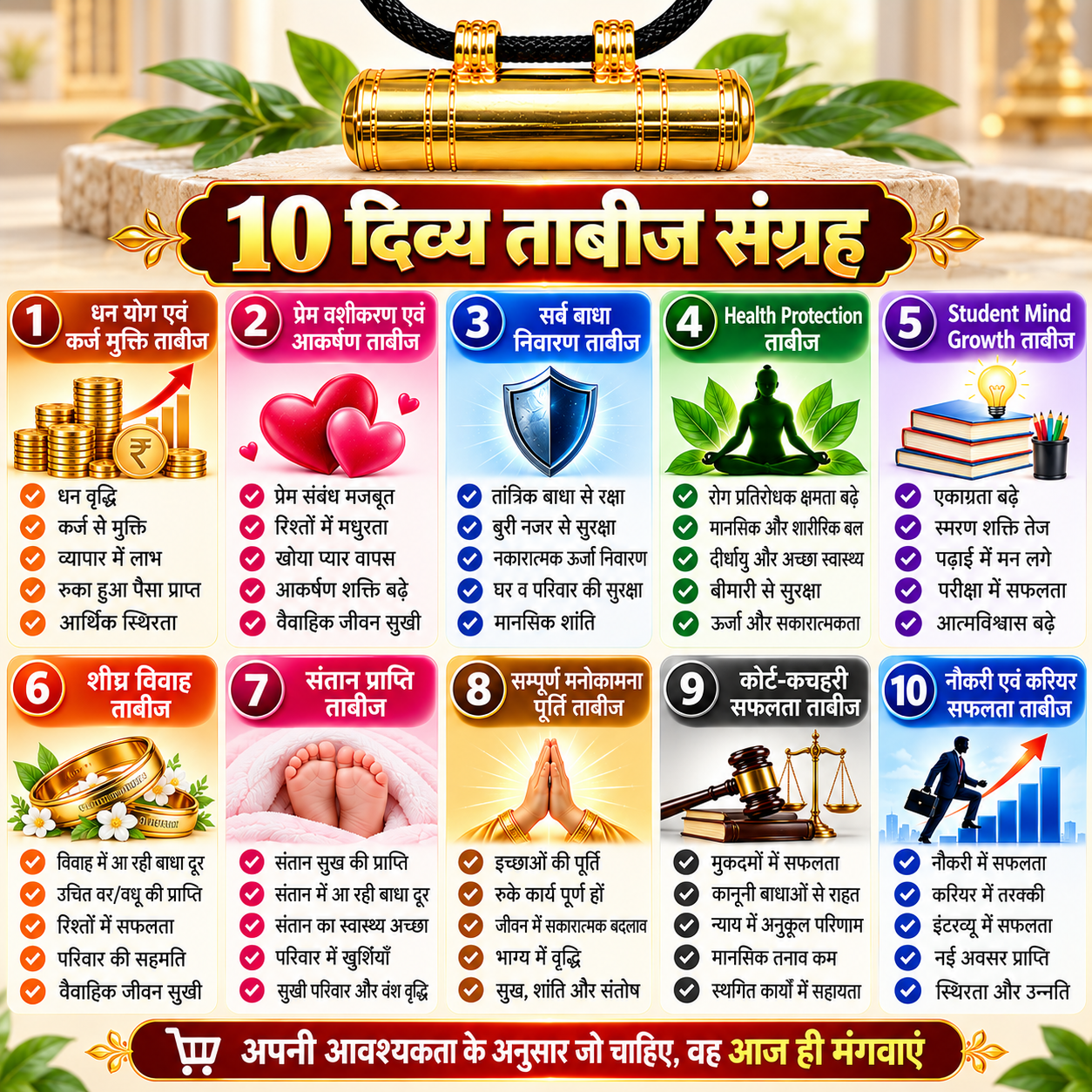 10 दिव्य ताबीज संग्रह - Image 3